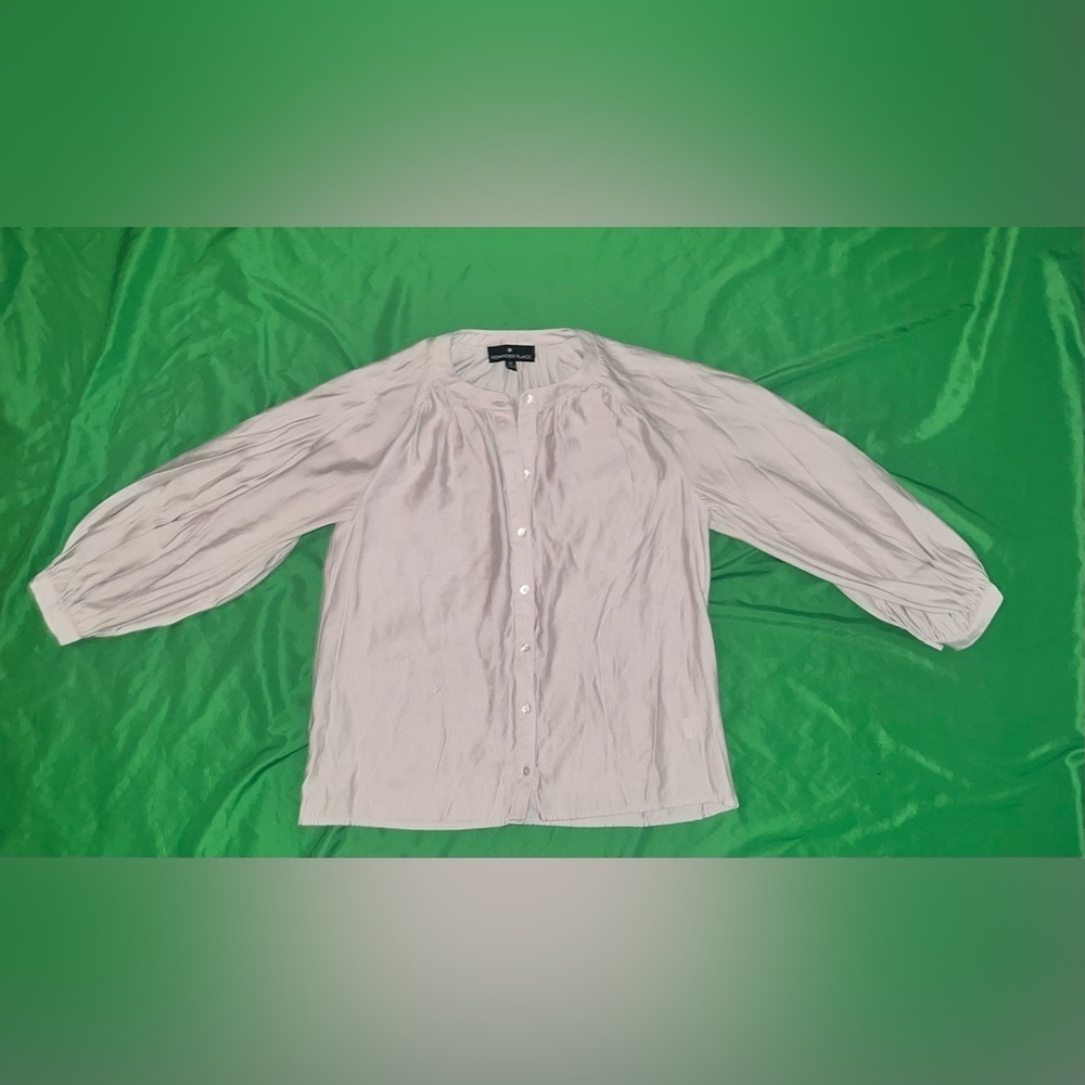 Pomander Place Women's Cream Blouse size XS